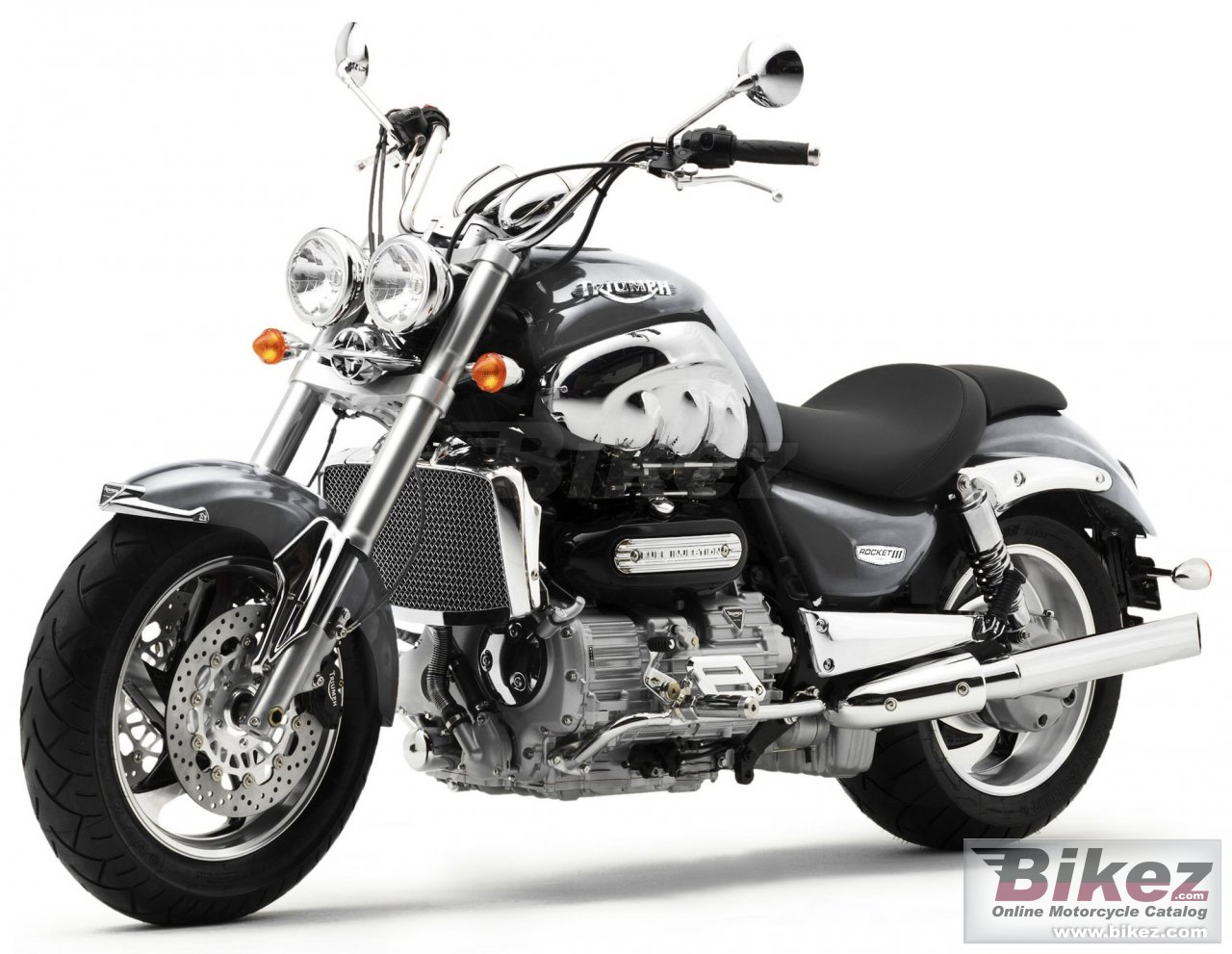Big Triumph rocket iii picture and wallpaper from Bikez.com